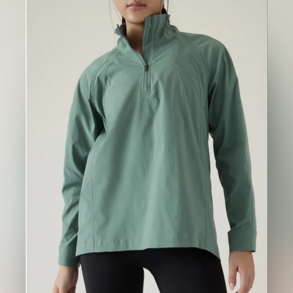 Athleta Jackets & Blazers - Athleta - Advantage Poplin Top
